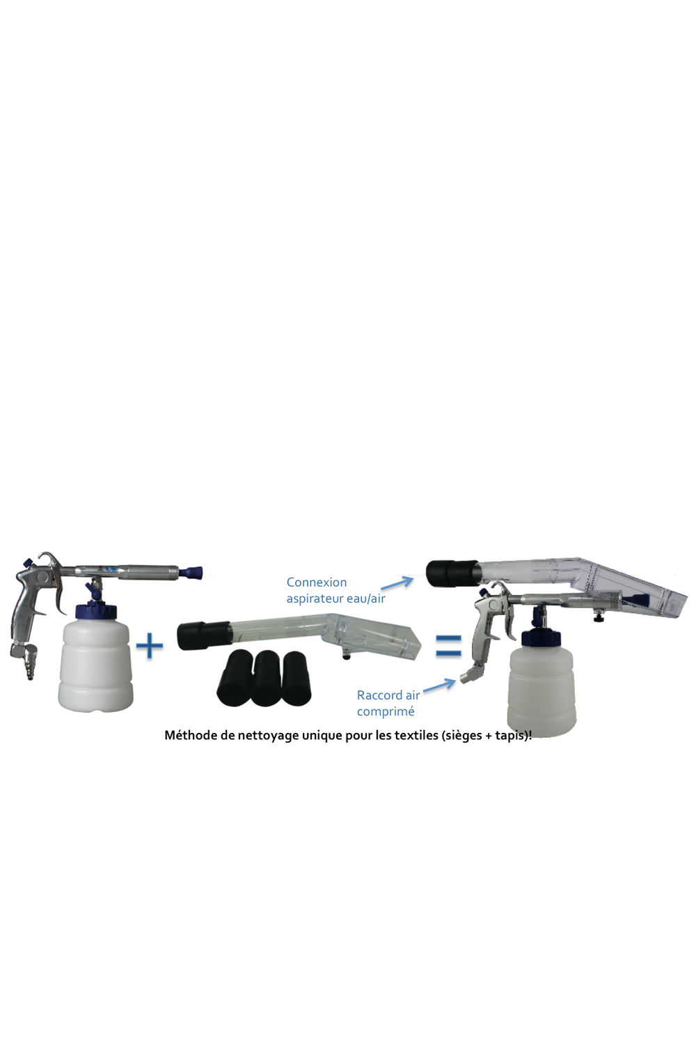 Extractor + 4 adaptateurs pour le GUN BALL BOOSTER, BULYS