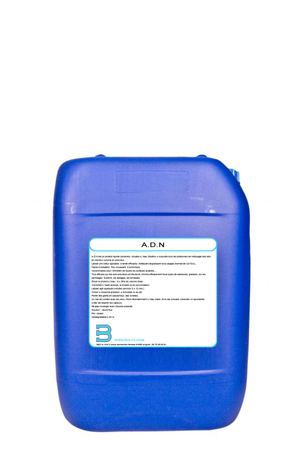 Nettoyant dégraissant tous usages A.D.N, BULYS