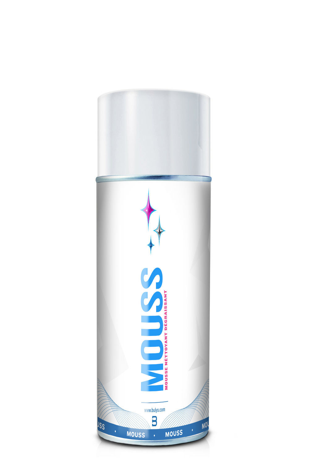 Nettoyant mousse active multi-usages aérosol MOUSS, BULYS Nettoyant mousse active multi-usages aérosol MOUSS, BULYS