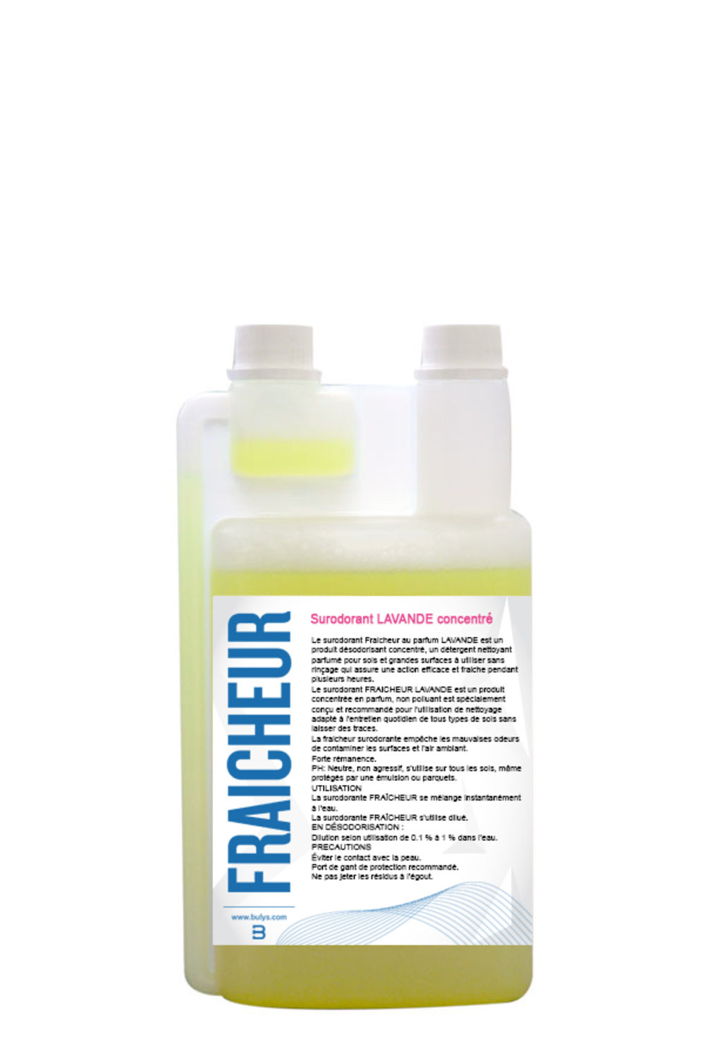 Surodorant parfum LAVANDE désodorisant concentré FRAICHEUR, BULYS Surodorant parfum LAVANDE désodorisant concentré FRAICHEUR, BULYS