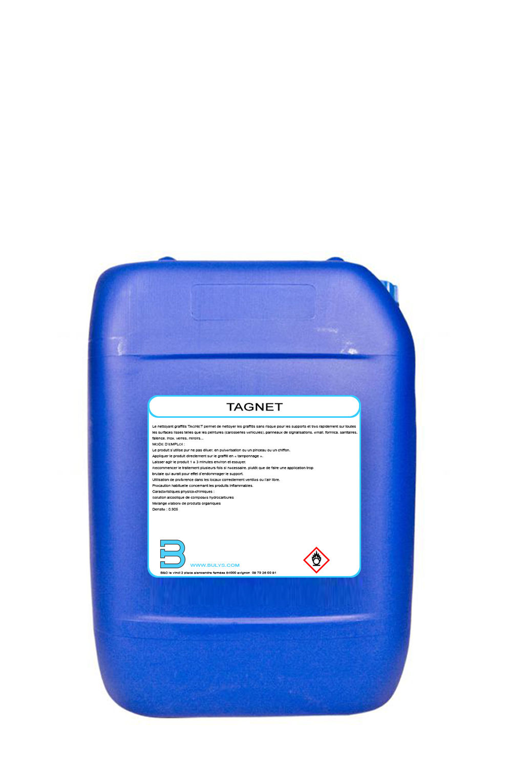 Nettoyant tags et graffitis dissolvant TAGNET, BULYS Nettoyant tags et graffitis dissolvant TAGNET, BULYS
