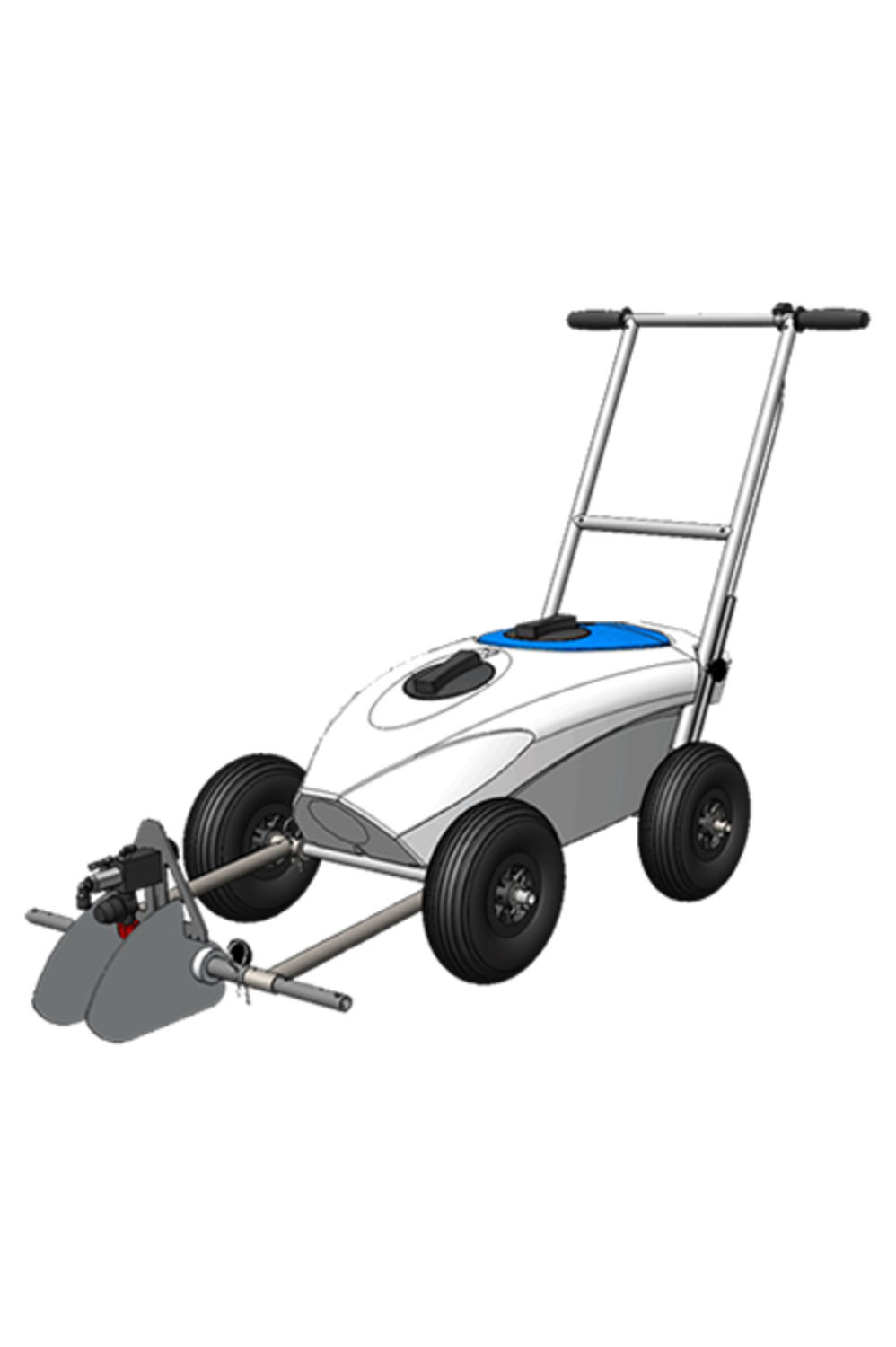 Traceuse terrain de sport électrique, traçage terrain Stadios, materiel de traçage,BULYS
