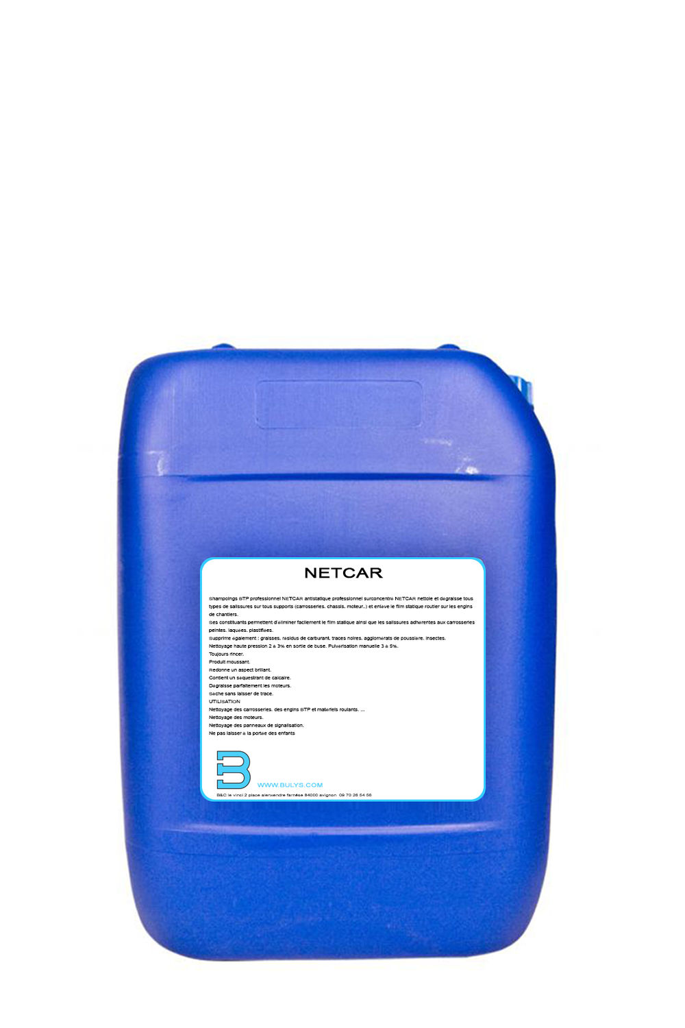 Shampoings BTP professionnel NETCAR, BULYS toutes surfaces Shampoings BTP professionnel NETCAR, BULYS toutes surfaces