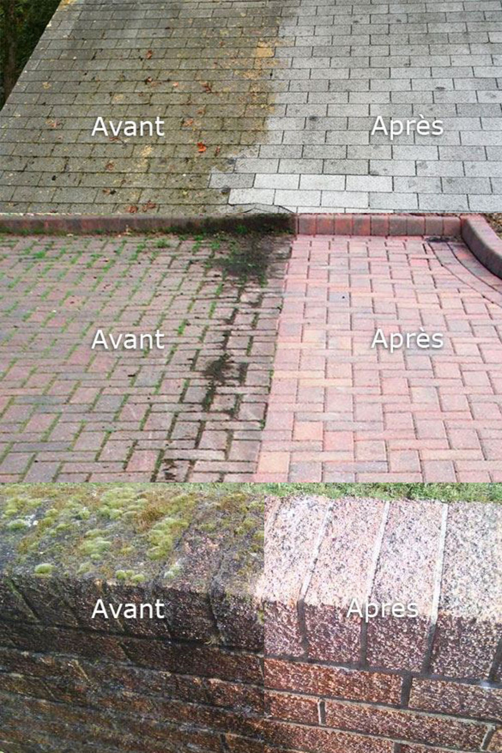Anti mousse Démoussant façade toitures prêt à l'emploi BULMOSS, BULYS