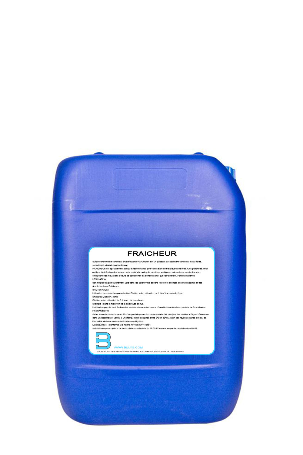 Surodorant Menthe concentré FRAICHEUR, BULYS Surodorant Menthe concentré FRAICHEUR, BULYS