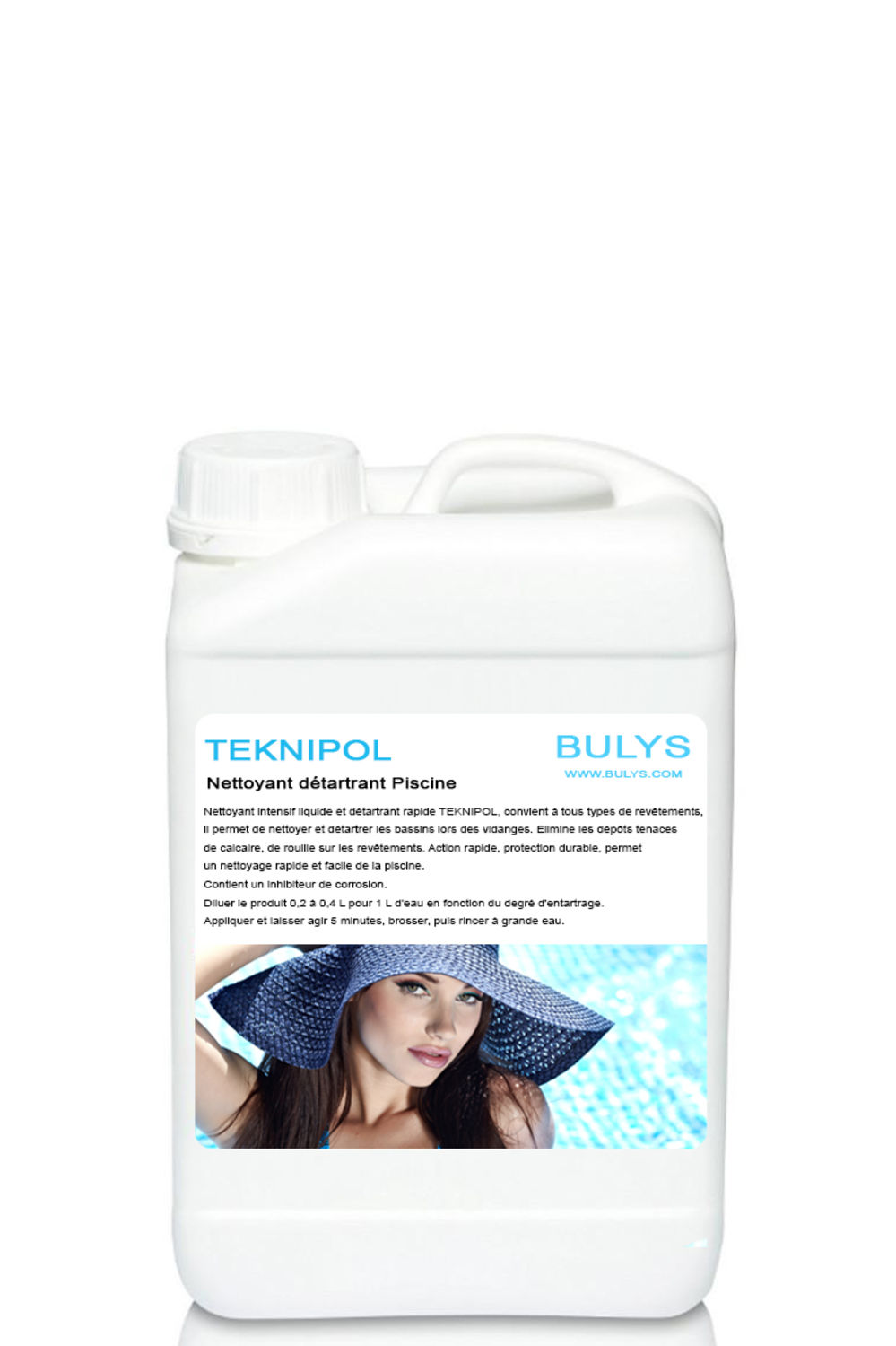 Détartrant piscine nettoyant liquide TEKNIPOL, BULYS
